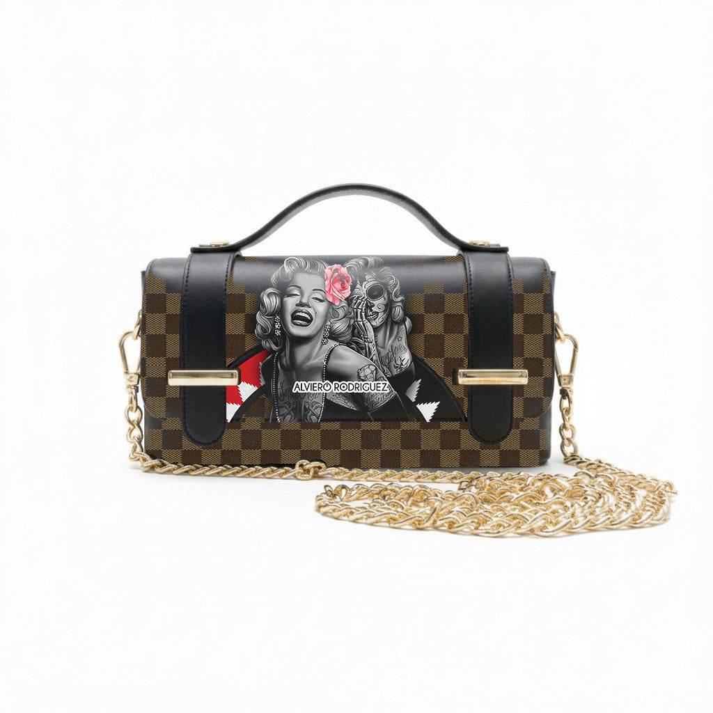 Borsa Chery Marilin Pattern Brown