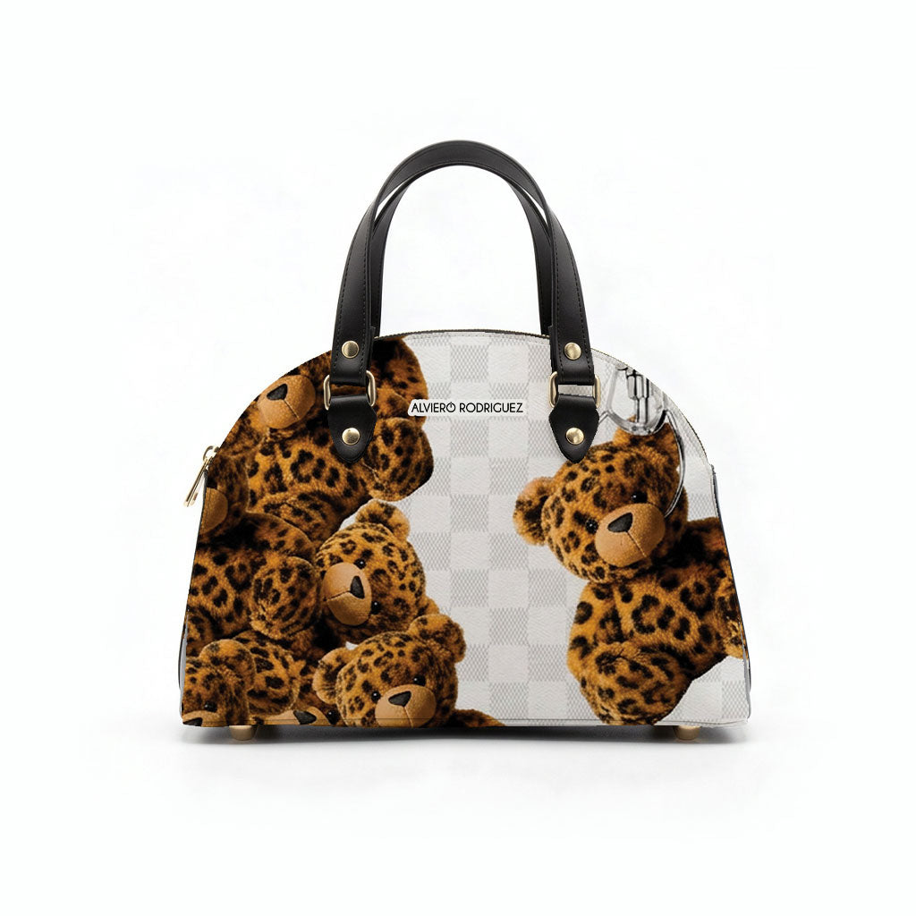 Sara Teddy Pattern White