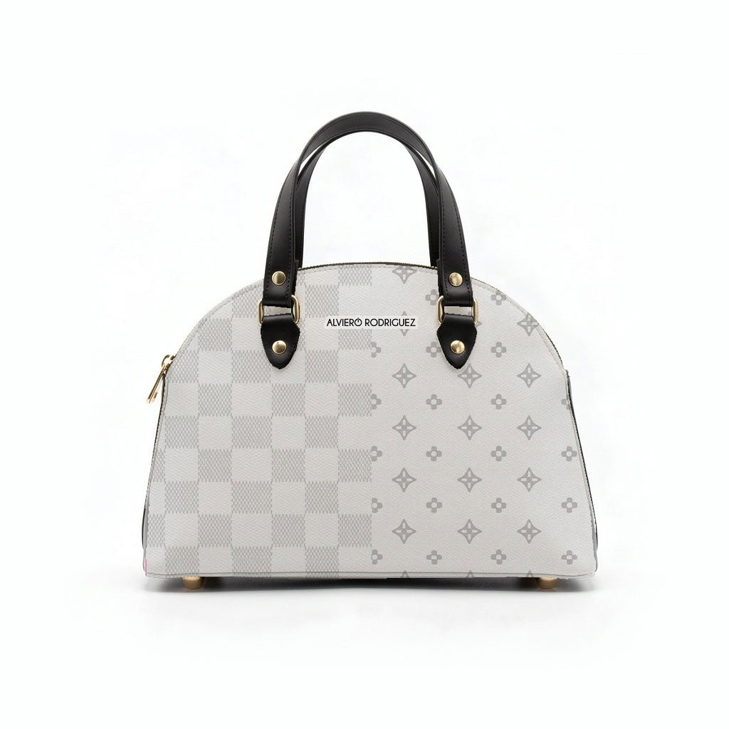 Sara Pattern White