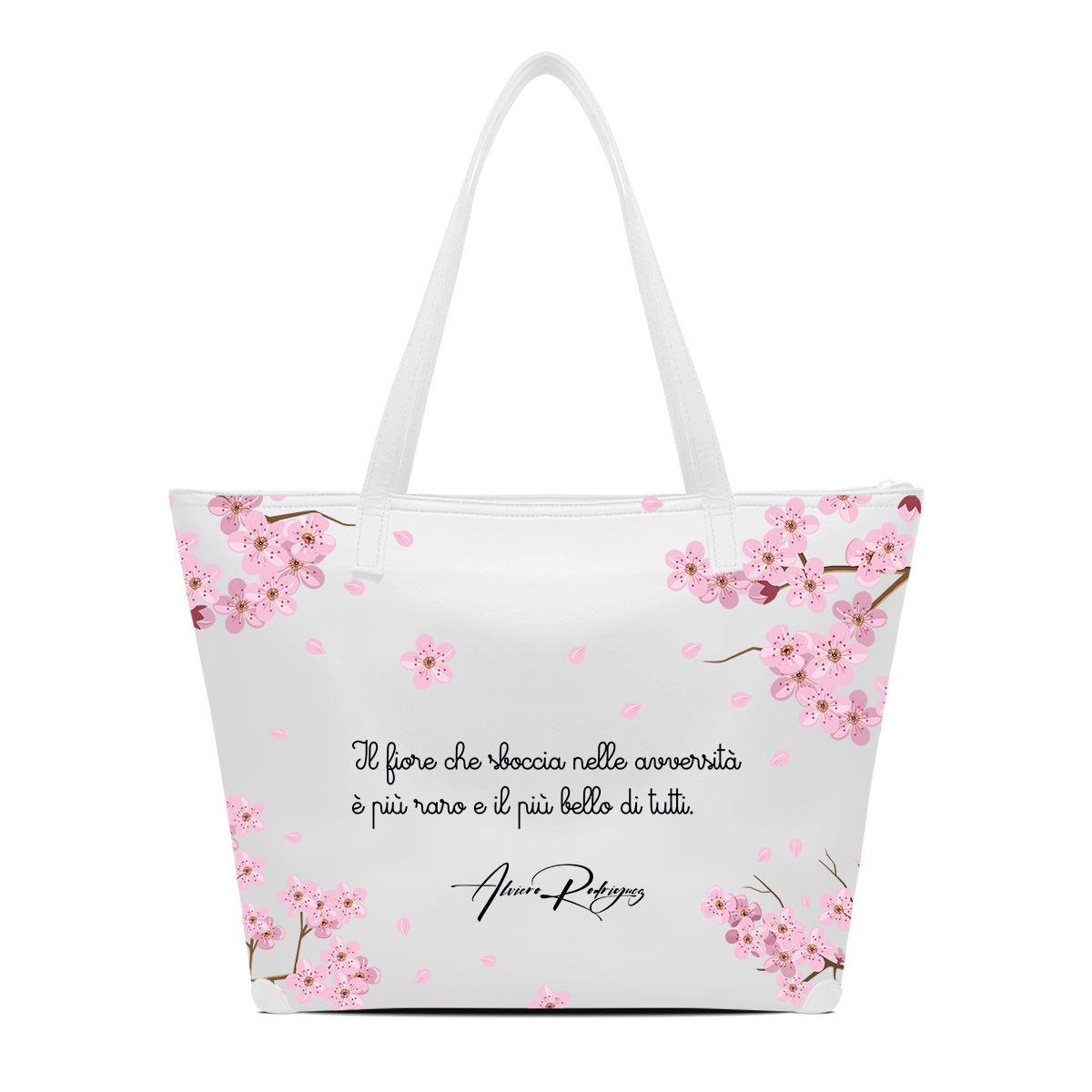 SHOPPER MAXI BIANCA IL FIORE
