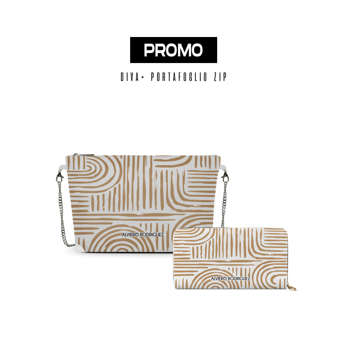 Promo diva + Portafoglio Zip Bianco Cheope