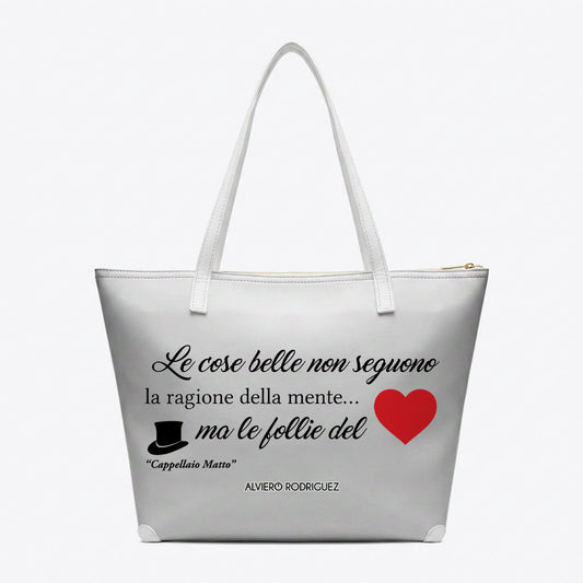 SHOPPER MAXI BIANCA LE COSE BELLE
