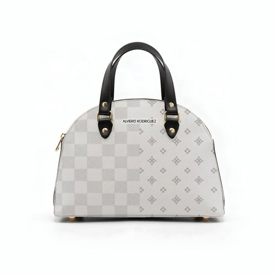 Sara Pattern White
