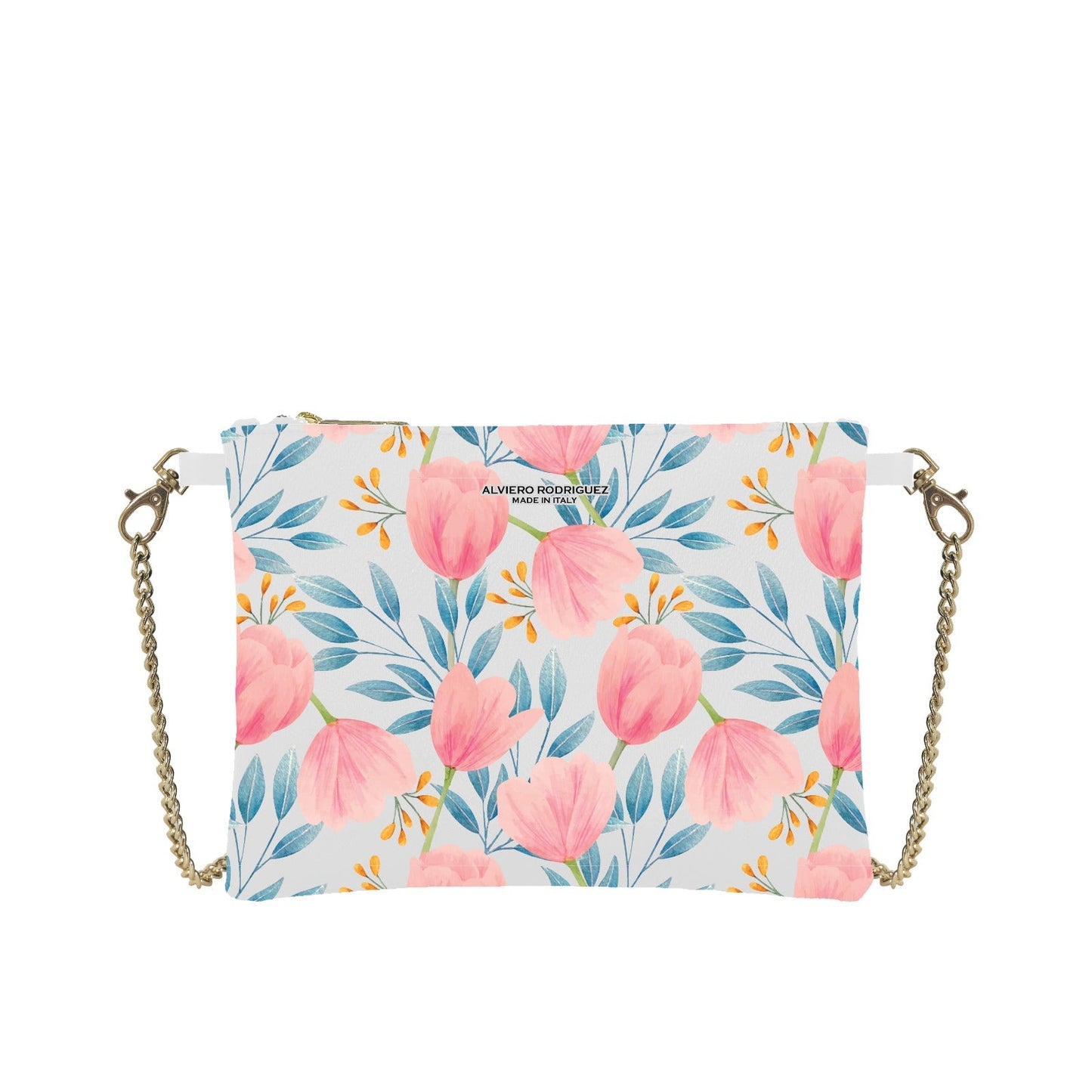 Pochette Teddy flower watercolor