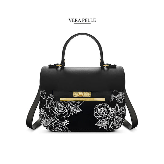 Borsa Zoe Roses White