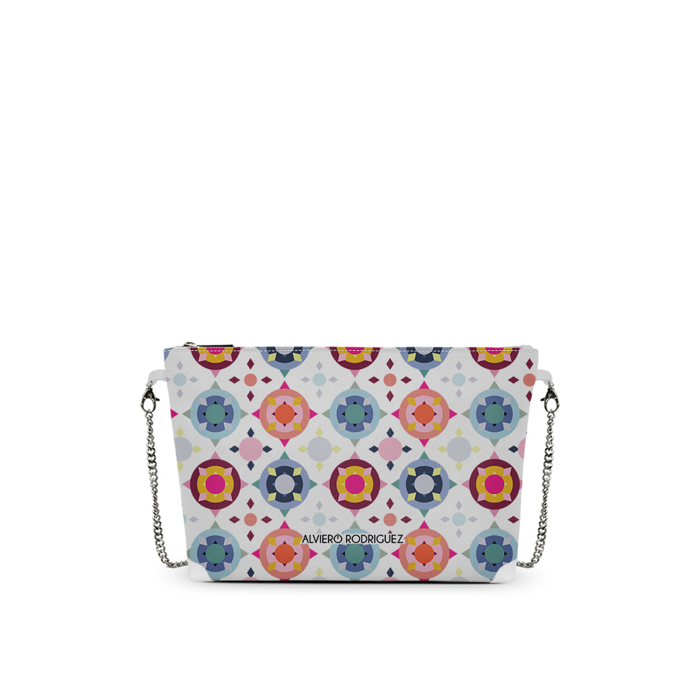 DIVA BAG BIANCA COLOR MAIOLICHE