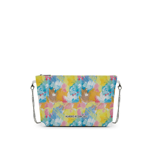 DIVA BAG BIANCA ABSTRACT WATERCOLORS