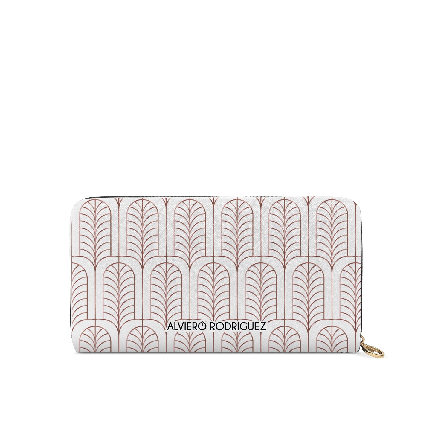 Portafogli Zip Bianco Arabic