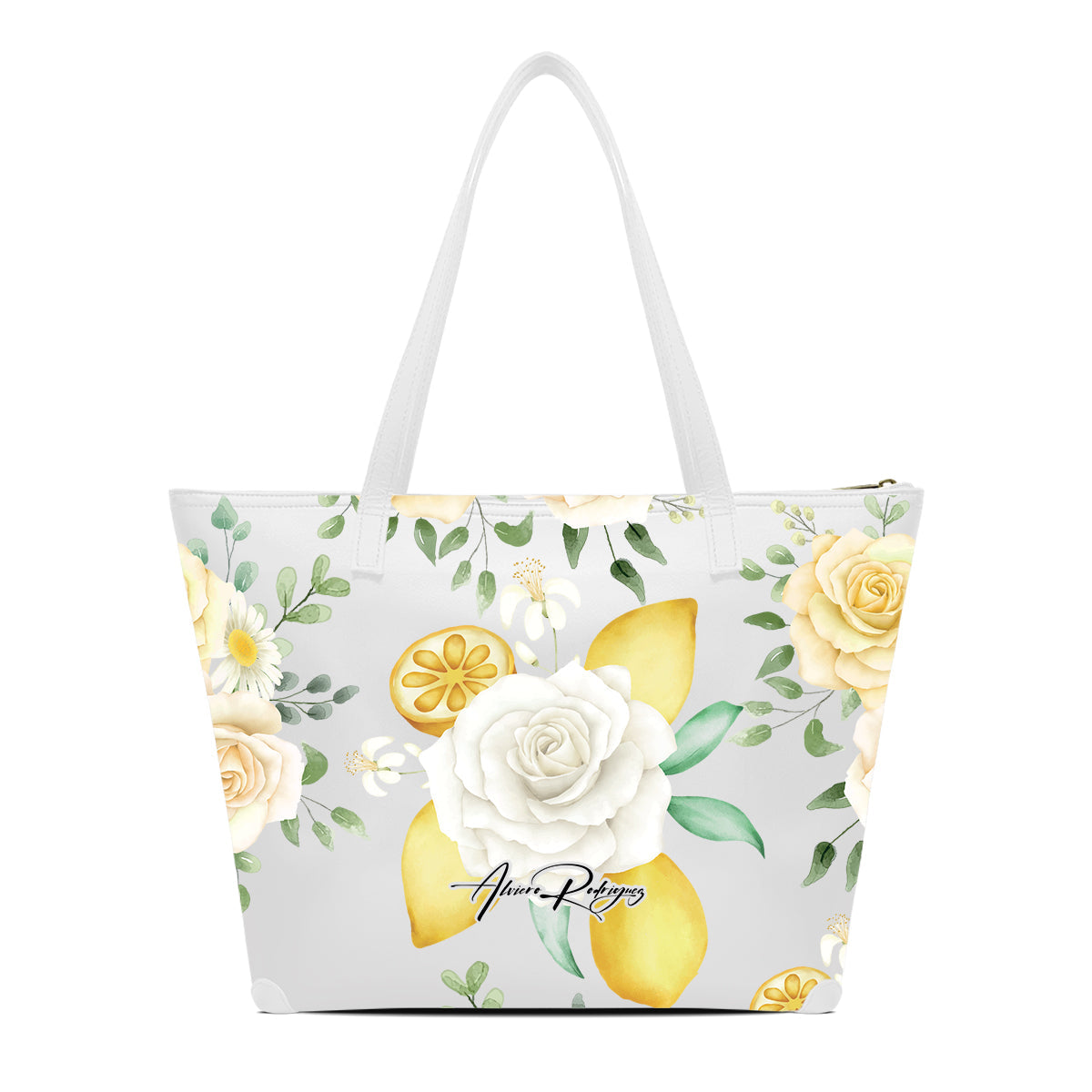 SHOPPER MAXI BIANCA DOLCE LIMONE