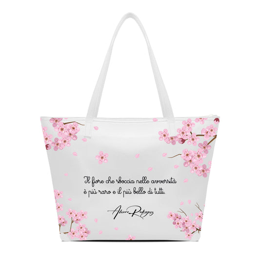 SHOPPER MAXI BIANCA IL FIORE