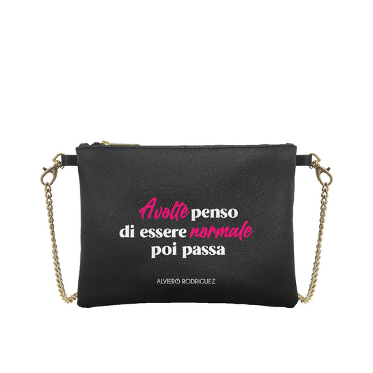 Pochette Teddy Nera A Volte Penso
