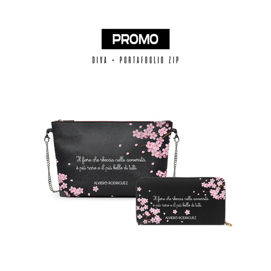 Promo diva + Portafoglio Zip Il Fiore