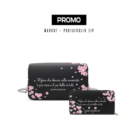 Promo Margot + Portafoglio Zip Il Fiore