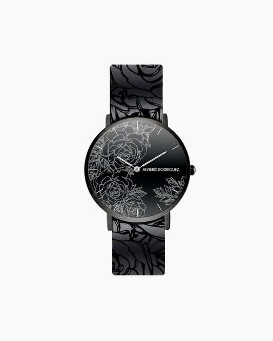 OROLOGIO NERO ROSES BLACK